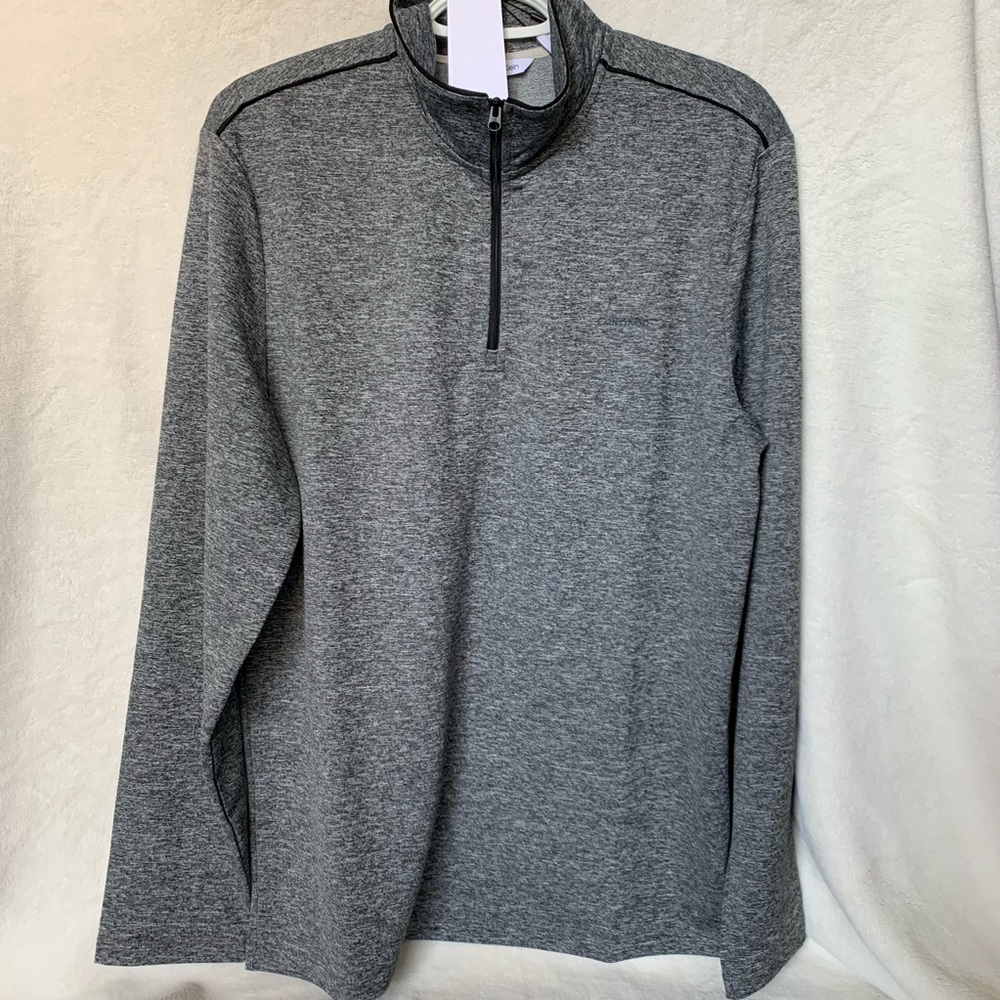 Calvin Klein qtr zip performance sweater
